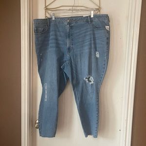 Old Navy High Rise Rockstar Super Skinny Jeans Size 28 NWT